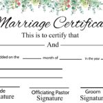 Lost Marriage Certificate NYC - How To Obtain It 19 Lost Marriage Certificate NYC