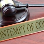 What Happens If I Am Charged With Criminal Contempt of Court In New York State?