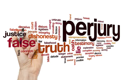 Perjury In The Third Degree